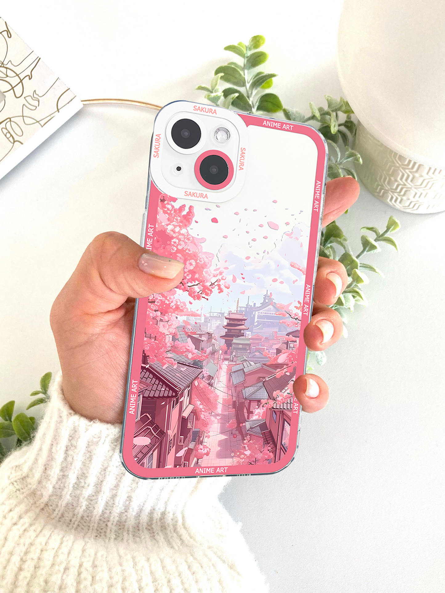 Sakura Aesthetic Anime Phone Case