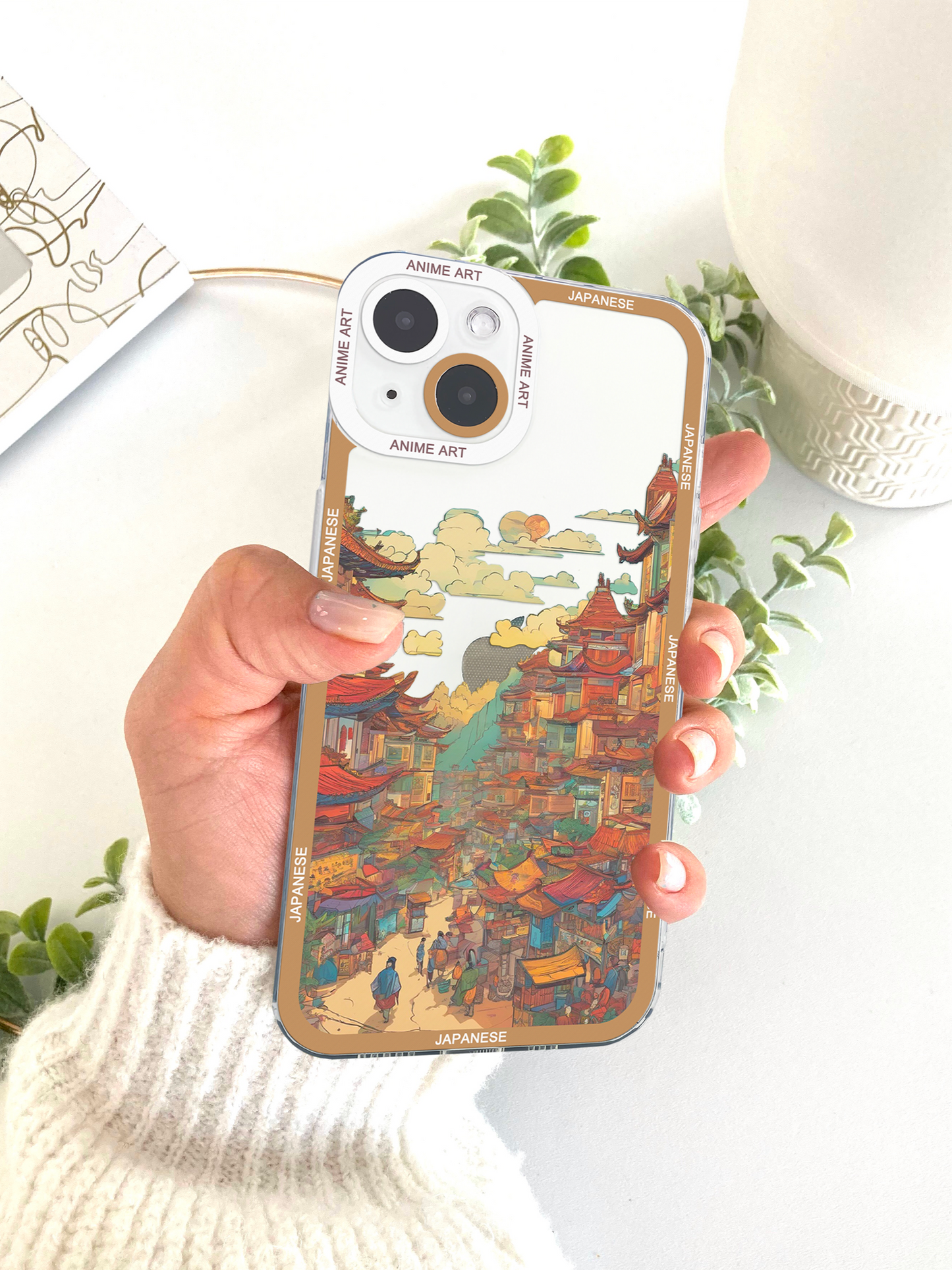Japanese City Art Phone Case
