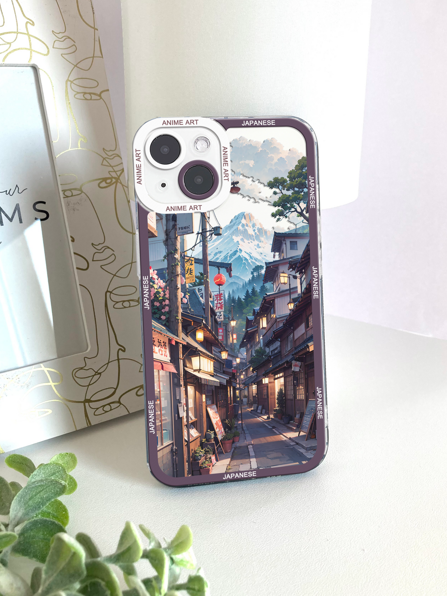 Japanese Clear Animation Phone Case
