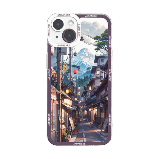 Japanese Clear Animation Phone Case