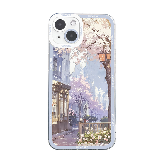 Japanese Floral Anime Phone Case