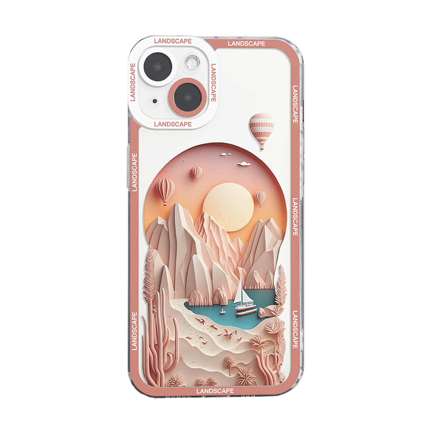 Mountain Nature Sunset Landscape Phone Case