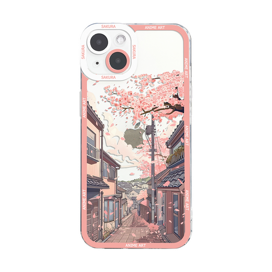 Sakura Japanese Street Anime Phone Case
