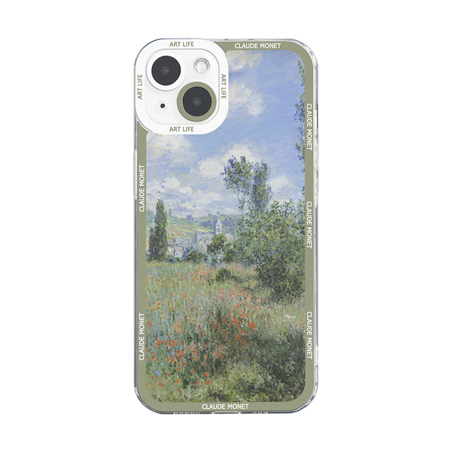 Claude Monet Painted Art iPhone Case