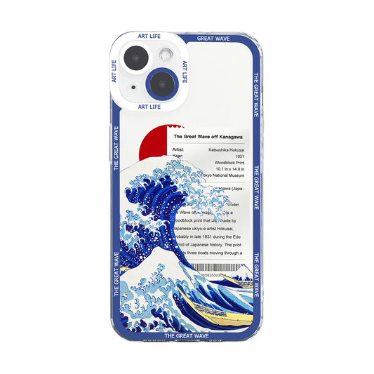 Great Waves Art Phone case