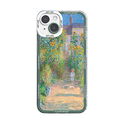 Claude Monet Abstract Art Painting iPhone Case