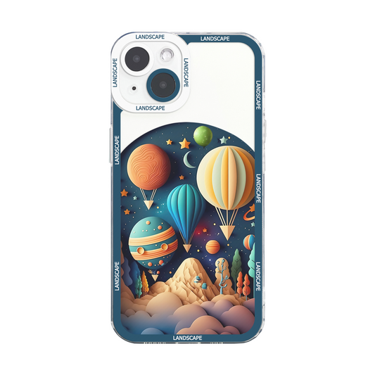 Balloon Mountain Aesthetic Phone Case