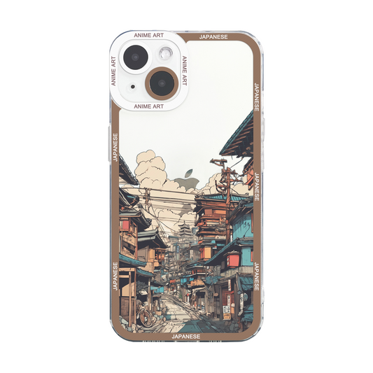Japanese Town Art Phone Case