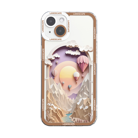 Mountain Nature Baloon Phone Case