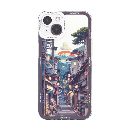 Japanese Animation City Phone Case