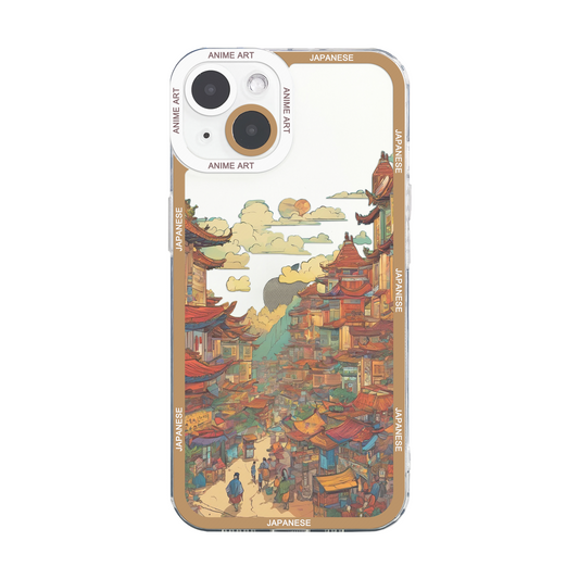 Japanese City Art Phone Case