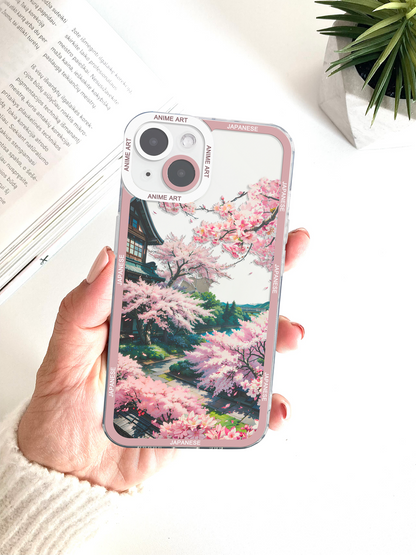 Sakura Floral Art Phone Case