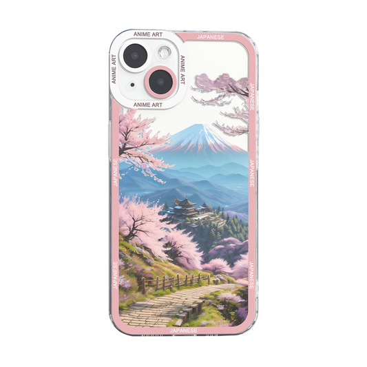 Japanese Clear Street Phone Case