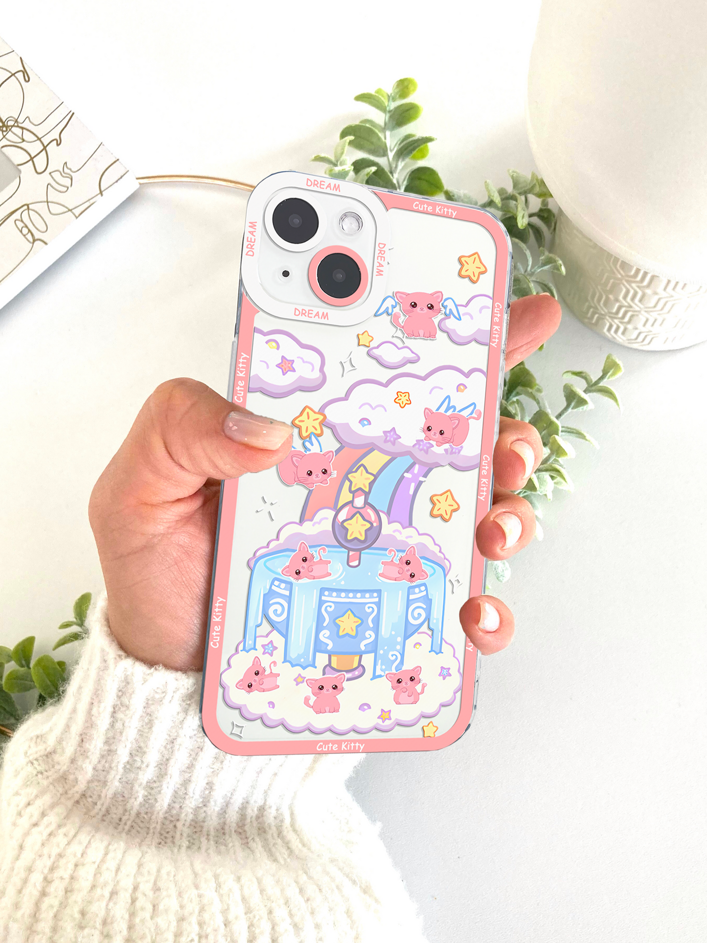 Cute Kitty Anime Phone Case