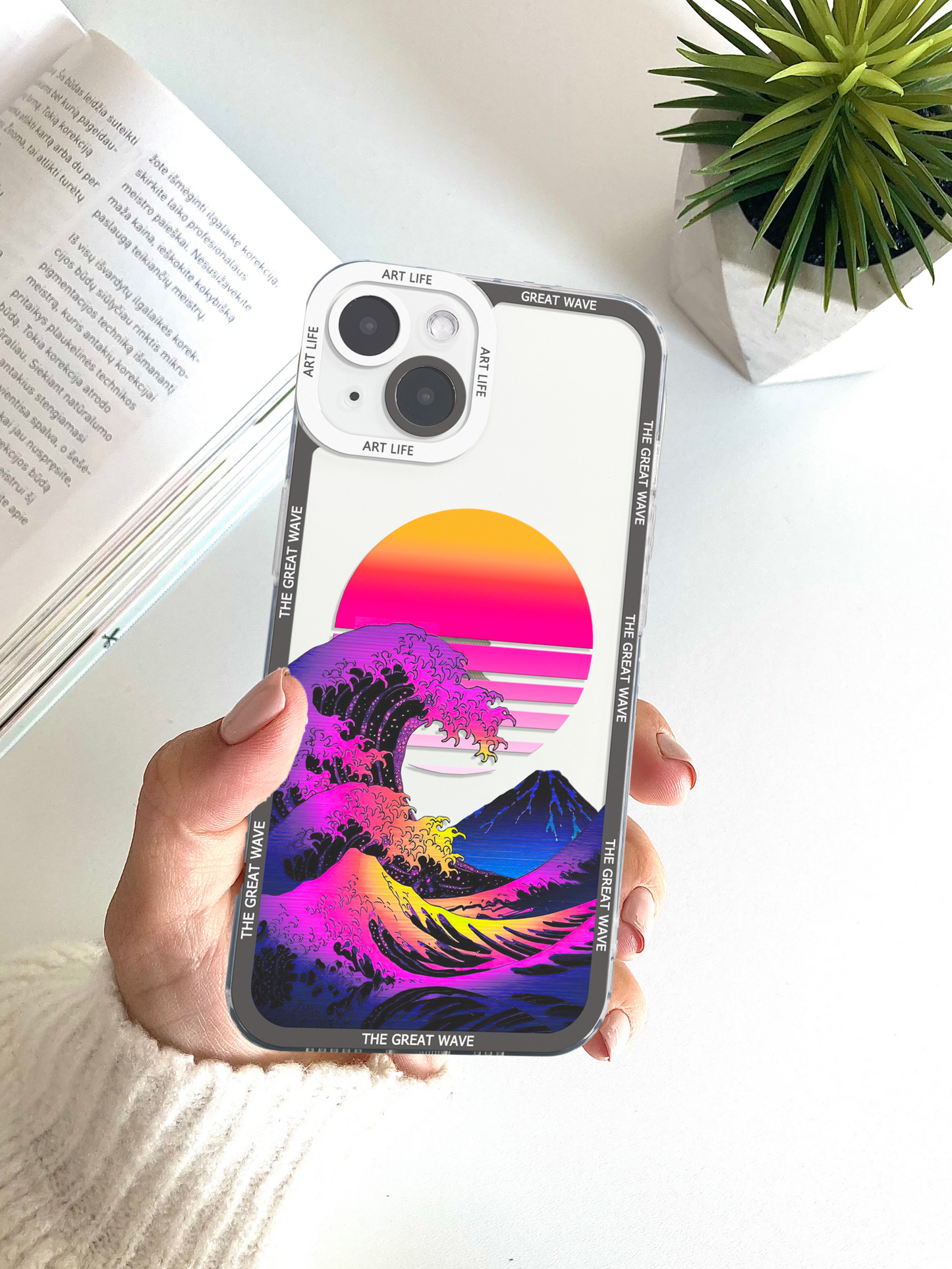 Great Waves Katsushika Hokusai Phone case