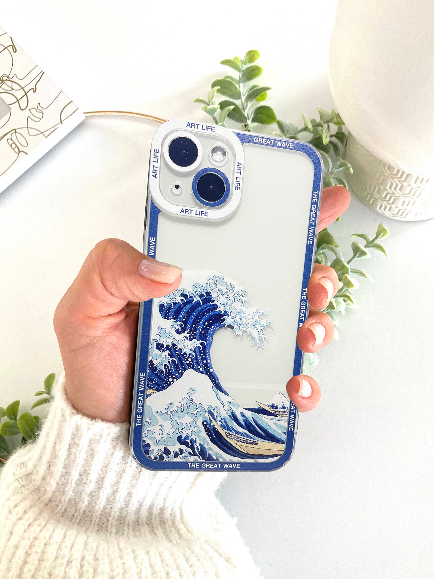 Katsushika Hokusai Great Waves Phone case