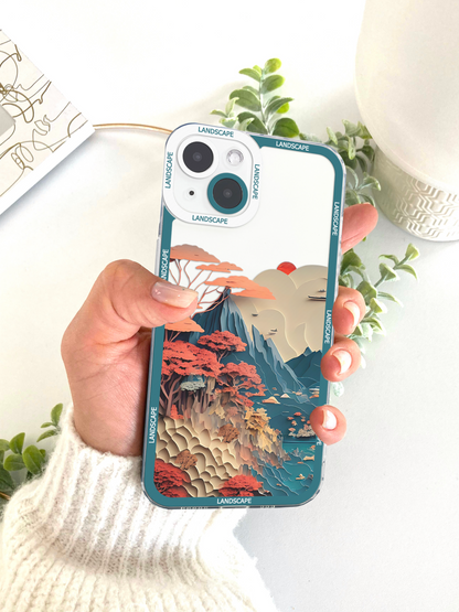 Mountain Aesthetic Autumn Phone Case
