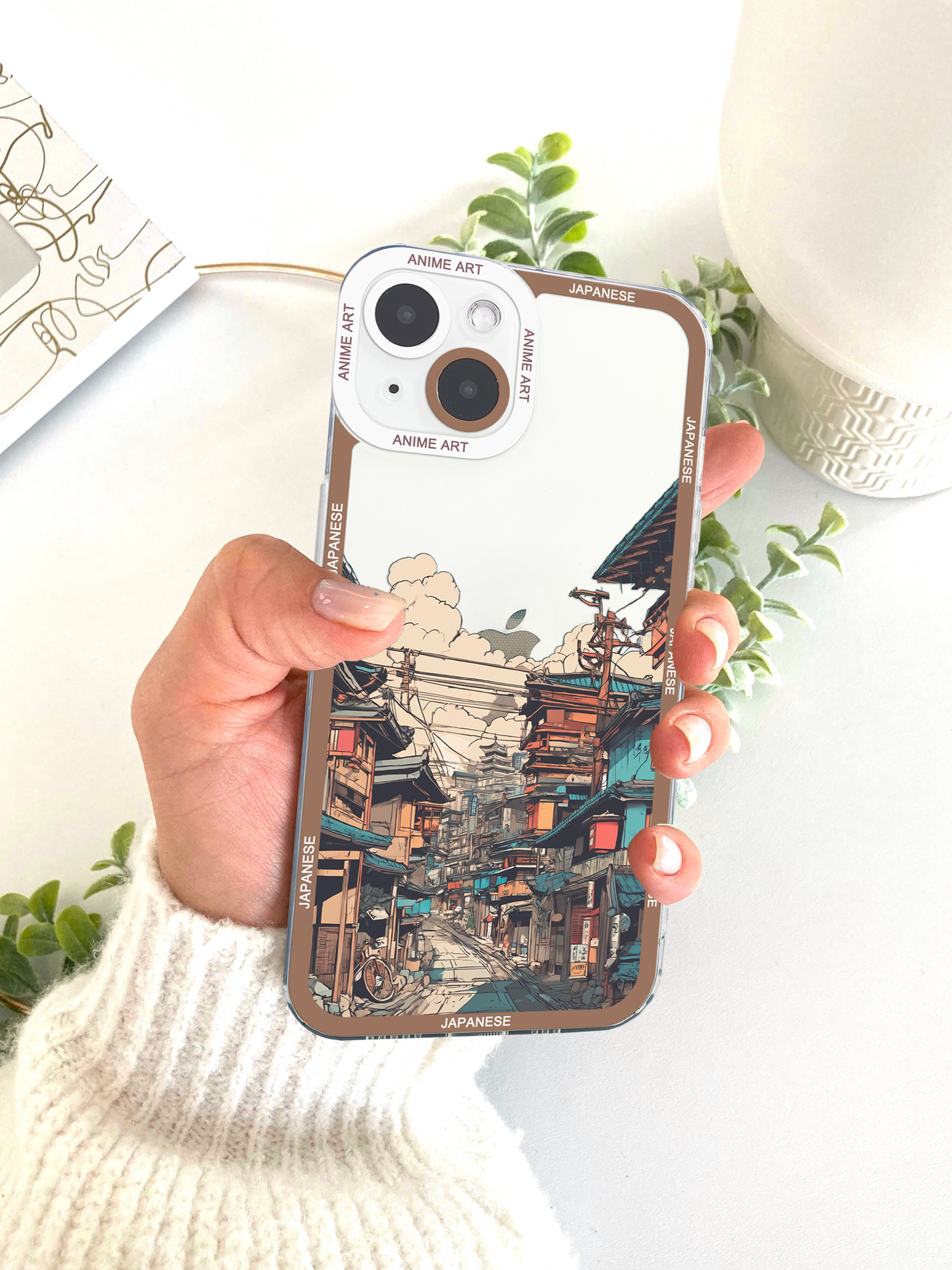 Japanese Town Art Phone Case