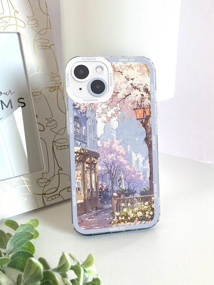Japanese Floral Anime Phone Case