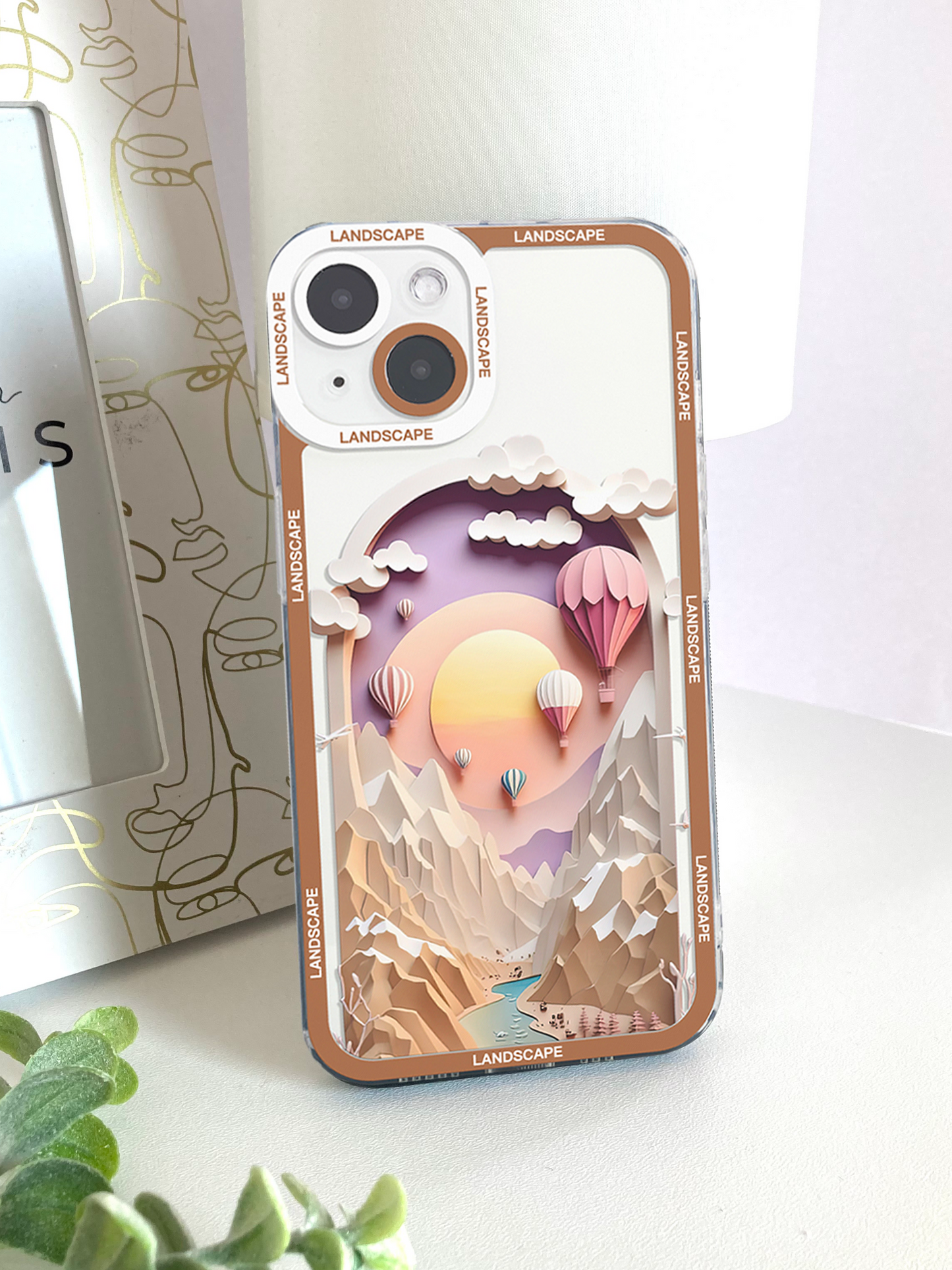Mountain Nature Baloon Phone Case