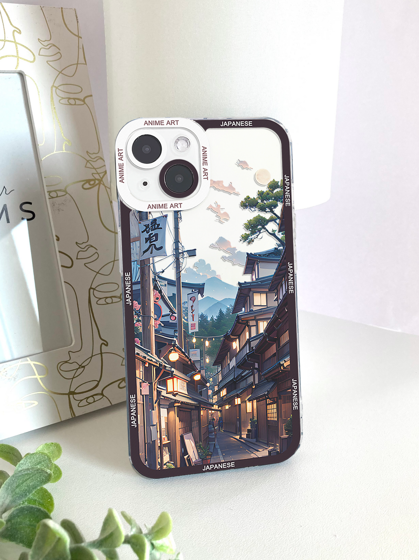 Japanese Animation Town Phone Case
