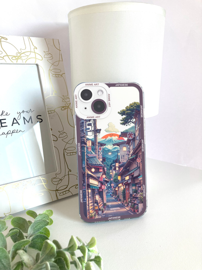 Japanese Animation City Phone Case