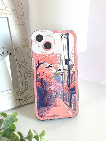 Sakura Japanese Anime Phone Case
