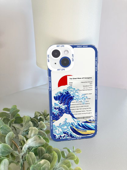 Great Waves Art Phone case