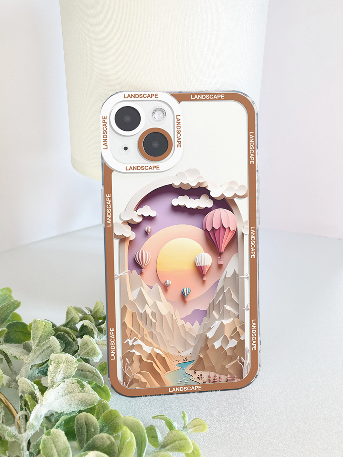 Mountain Nature Baloon Phone Case