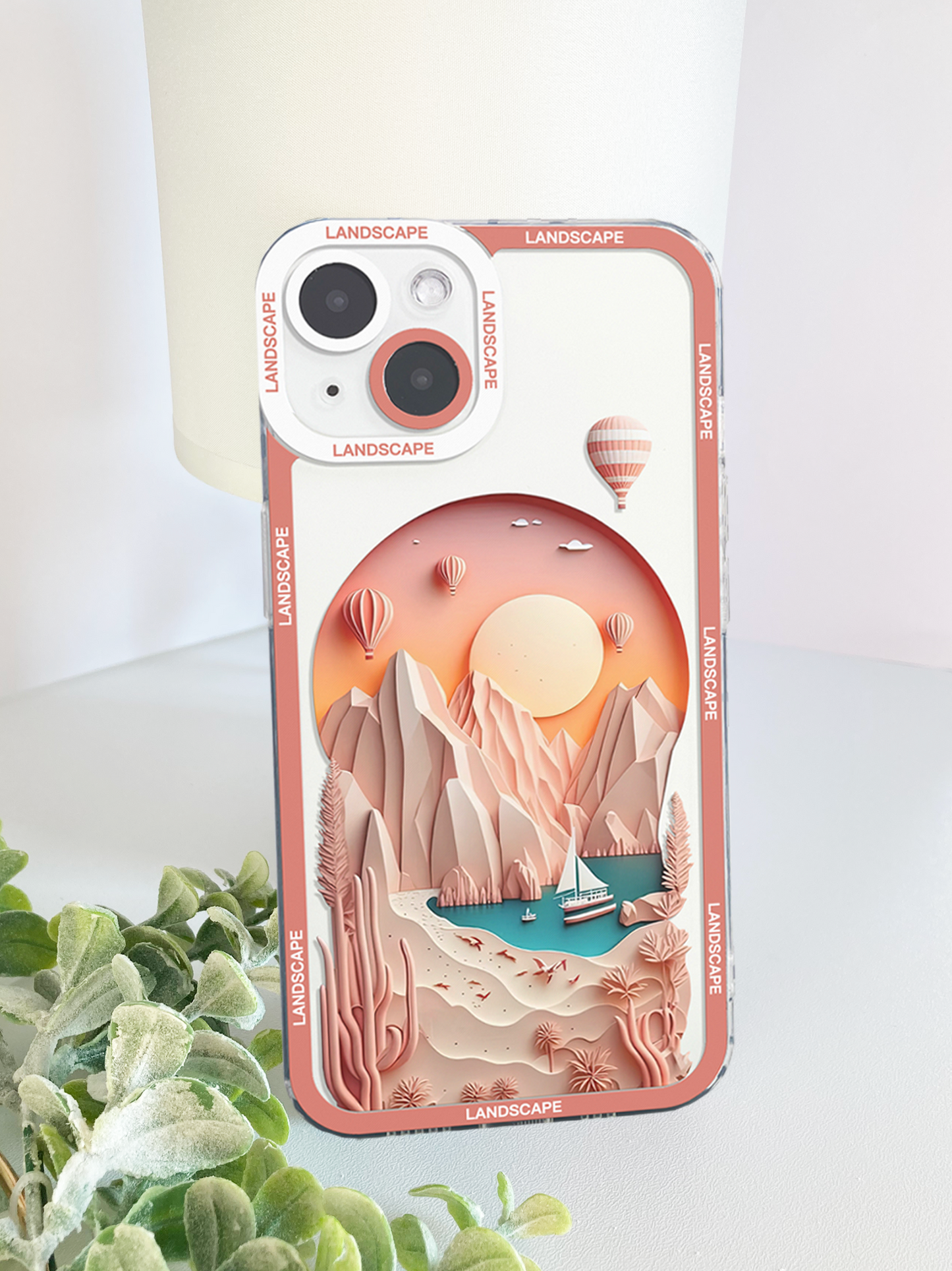 Mountain Nature Sunset Landscape Phone Case