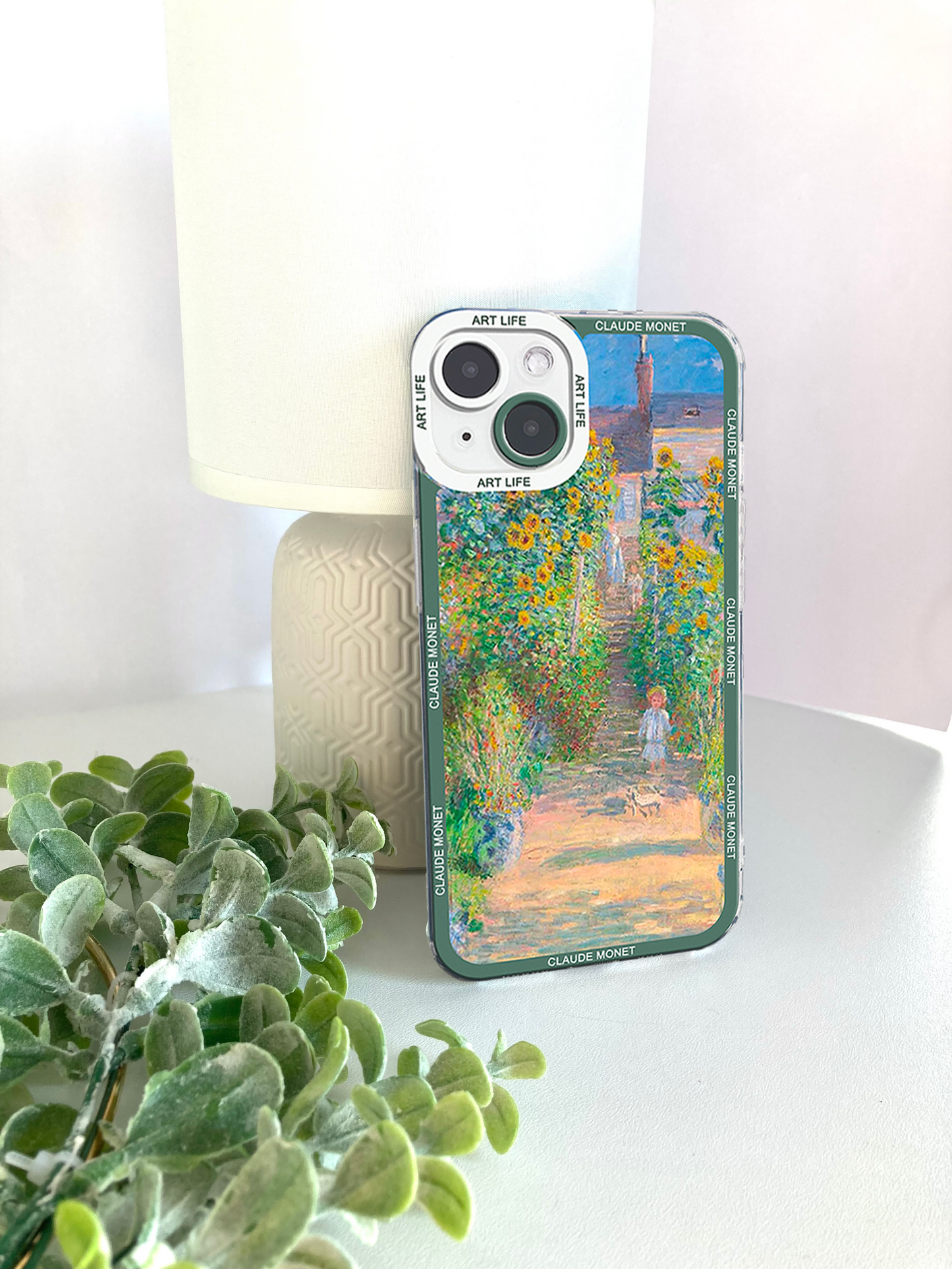 Claude Monet Abstract Art Painting iPhone Case