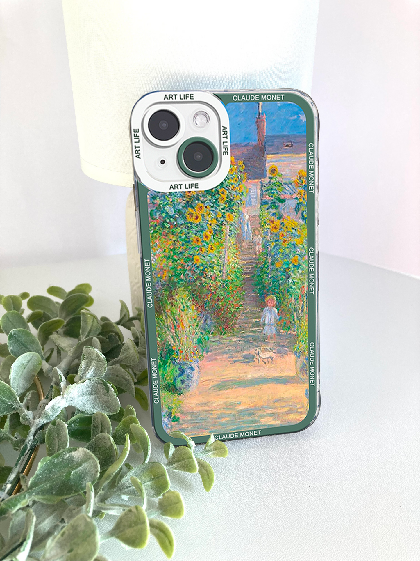 Claude Monet Abstract Art Painting iPhone Case
