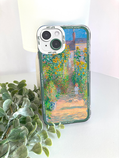 Claude Monet Abstract Art Painting iPhone Case