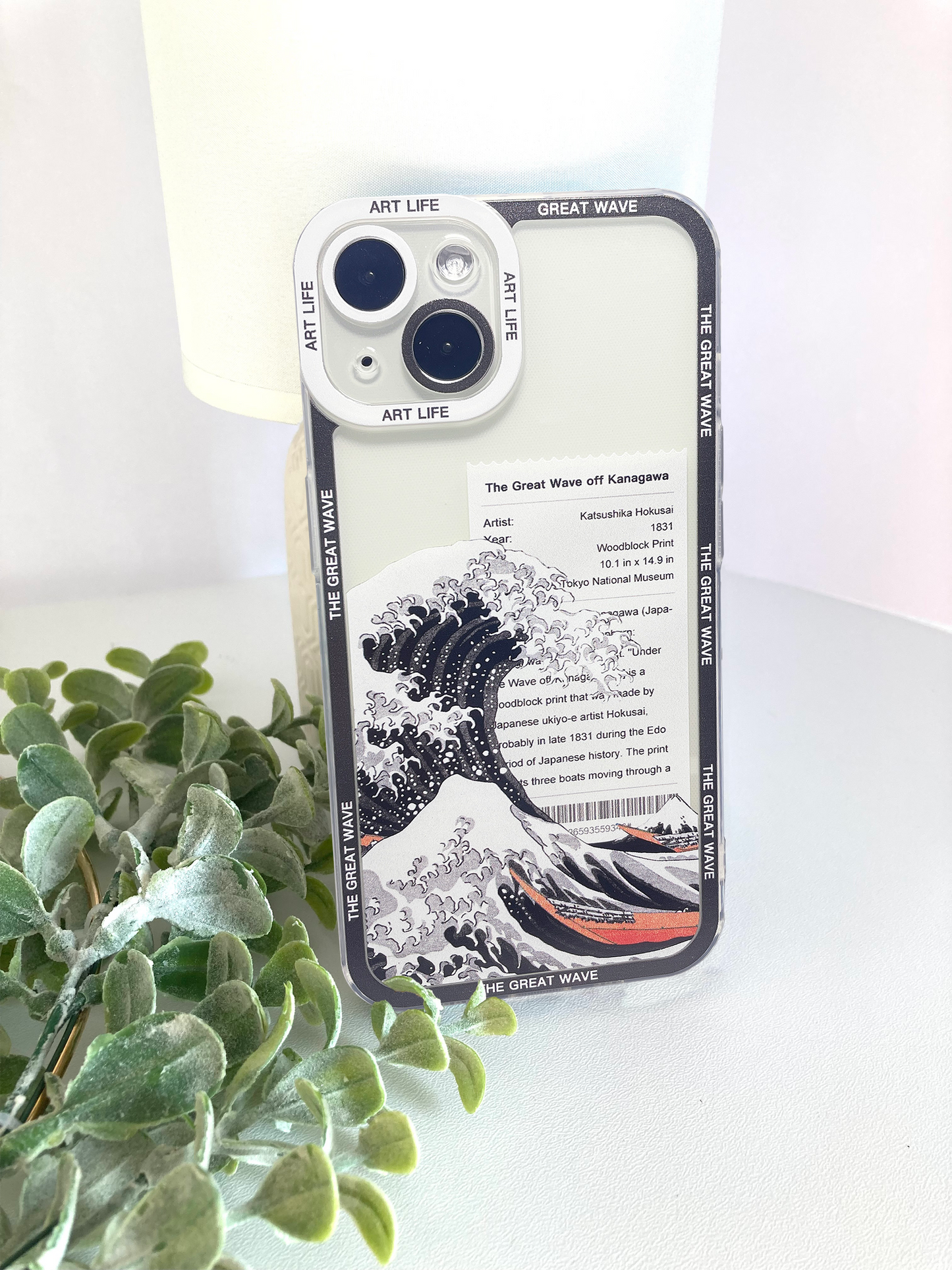 Great Waves Decor Phone case