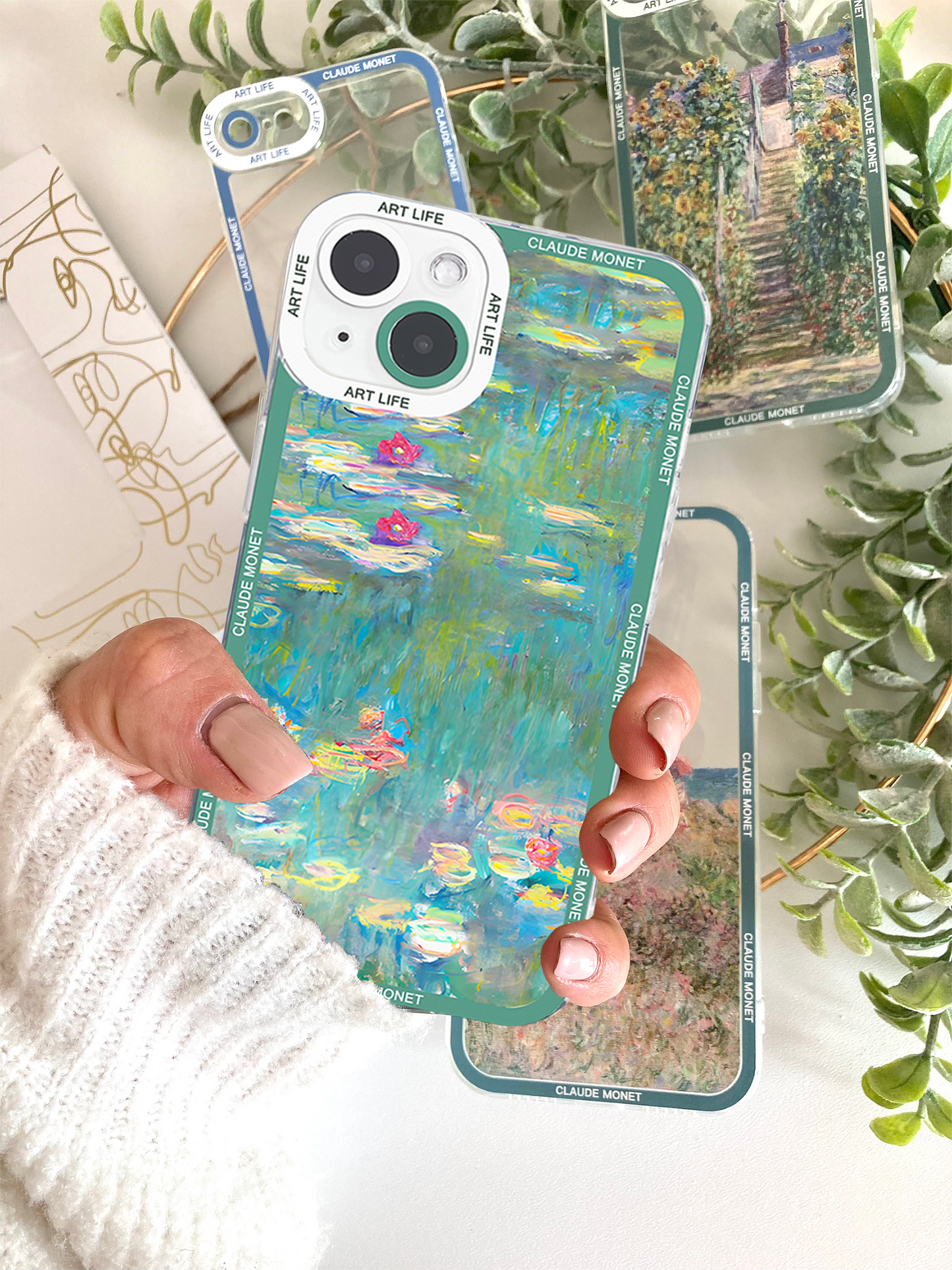 Claude Monet Art Prints Painting iPhone Case