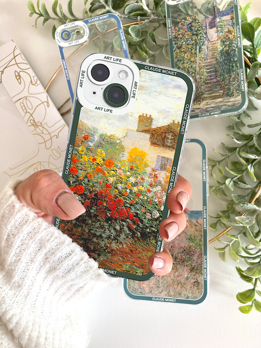 Claude Monet Art Aesthetic Painting iPhone Case