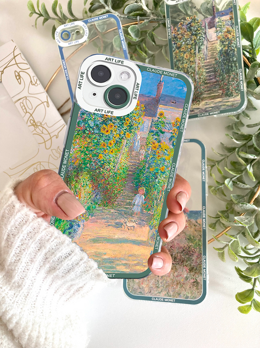 Claude Monet Abstract Art Painting iPhone Case