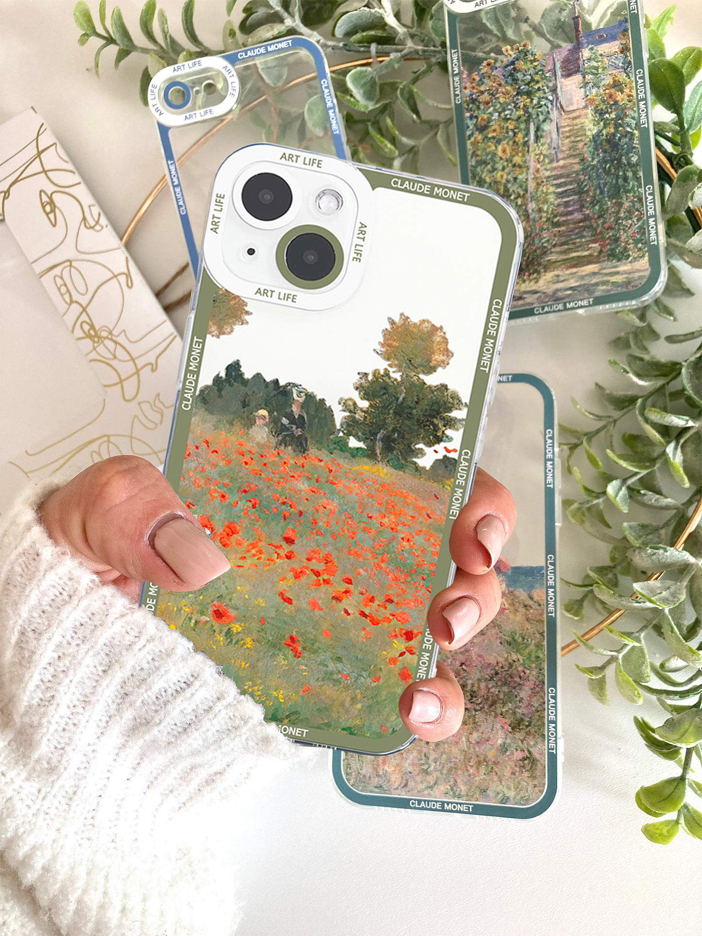 Claude Monet Vintage Art Phone Case