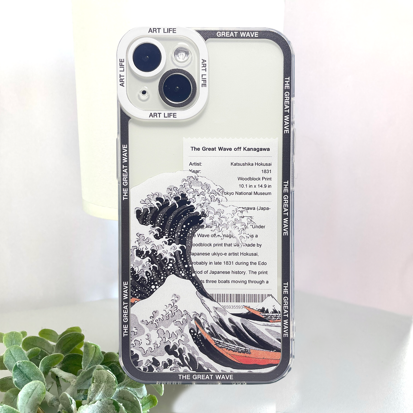 Great Waves Decor Phone case