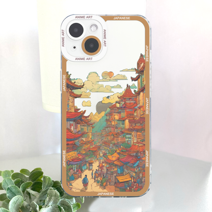 Japanese City Art Phone Case