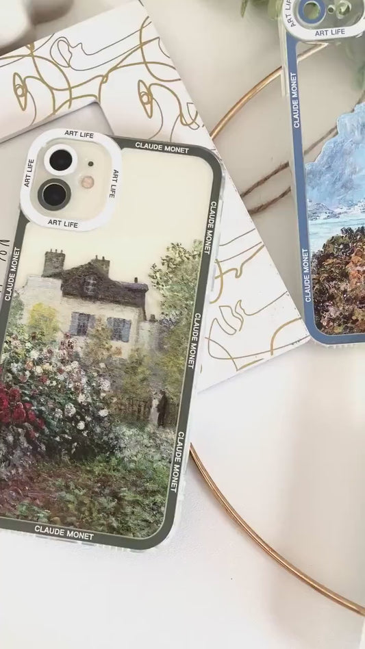 Claude Monet Art Painting iPhone Case