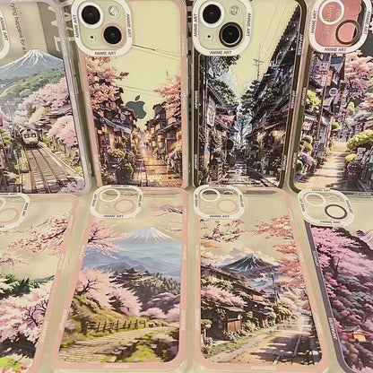 Japanese Mountain art Samsung Phone Case