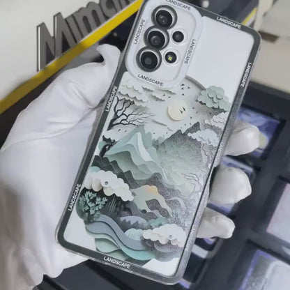 Balloon Mountain Aesthetic Phone Case